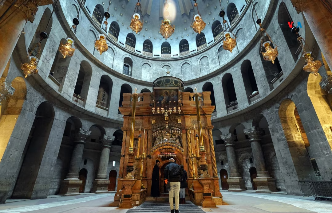 El Santo Sepulcro de Jesús.