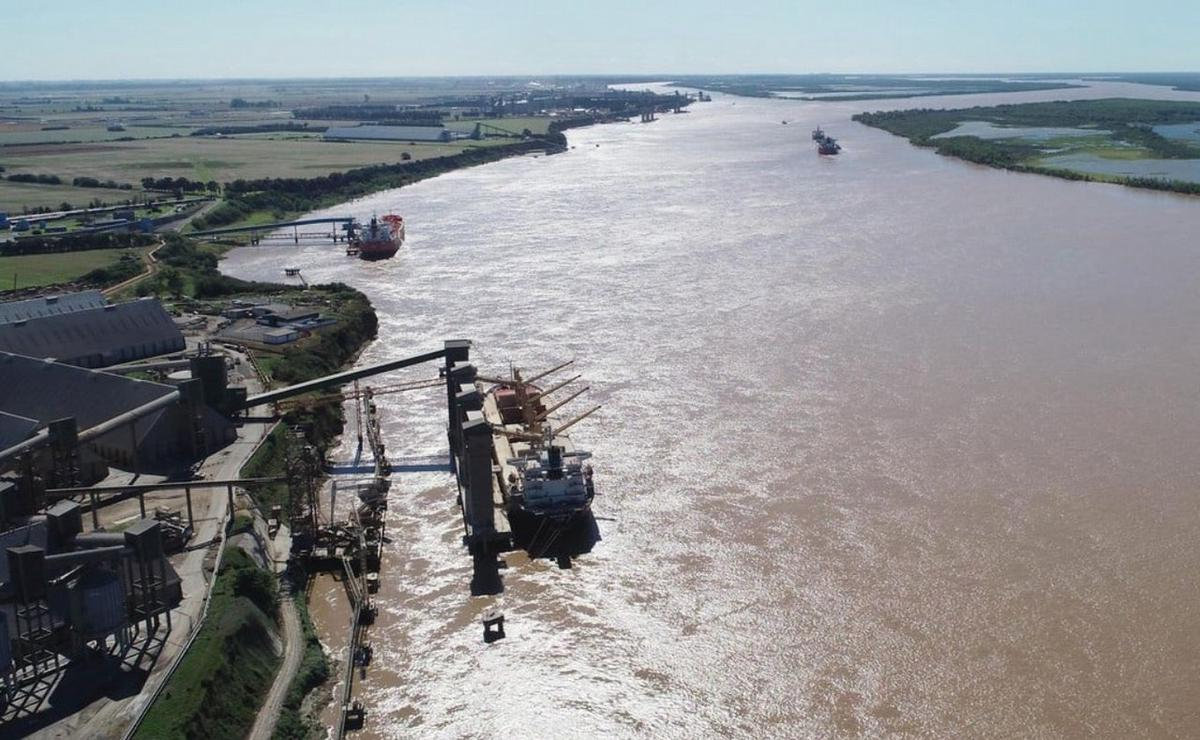 Hidrovía Paraná-Paraguay.