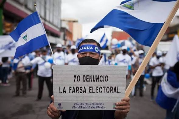 Manifestaciones en contra del actual régimen de Nicaragua