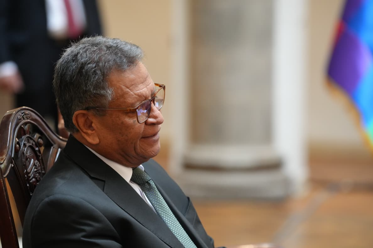 Actual ministro de obierno boliviano Marco Antonio Oviedo