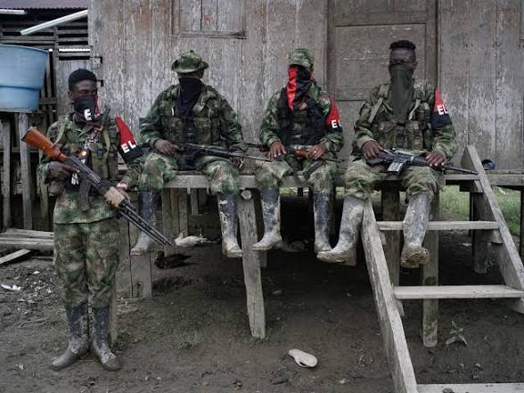 Miembros del grupo narcoterrorista 