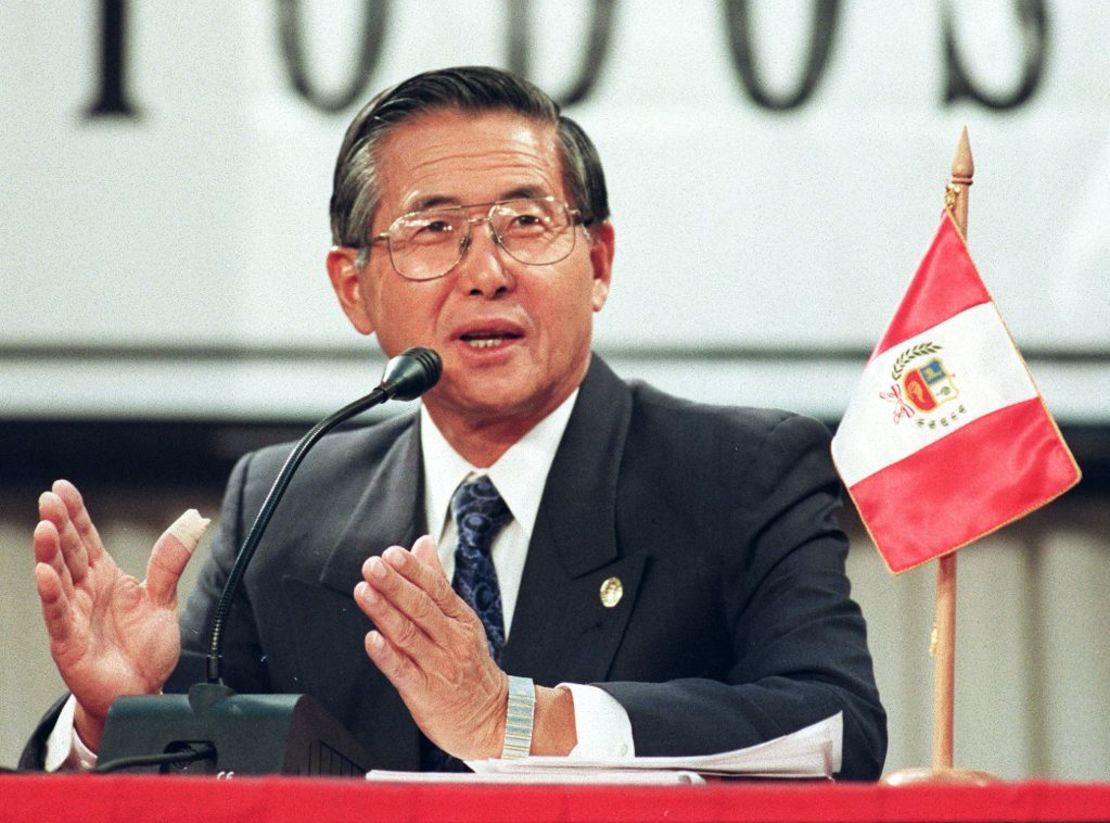 Former President of Peru Alberto Fujimori