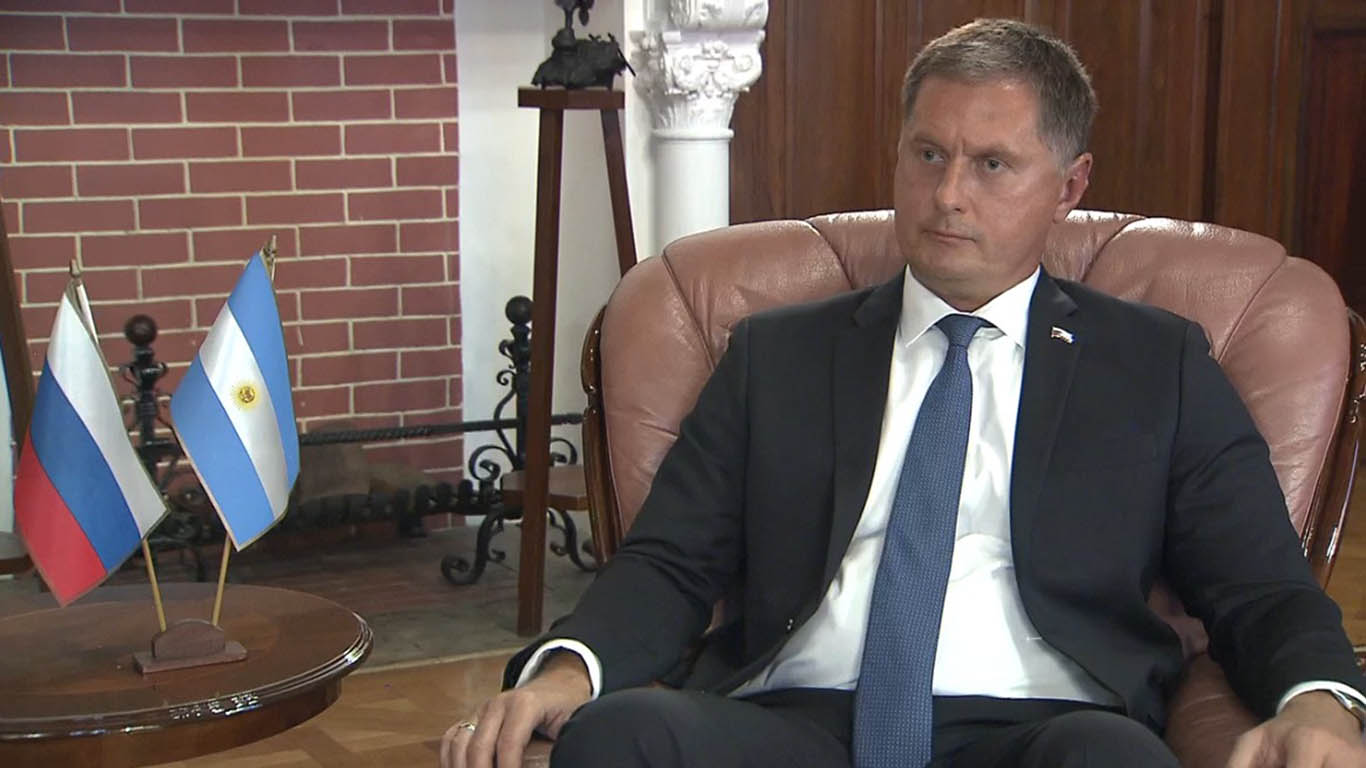 Dmitry Feoktistov, Russian ambassador to Argentina.