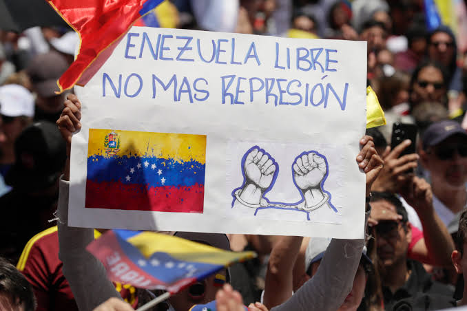 Demonstrations against the Venezuelan regime