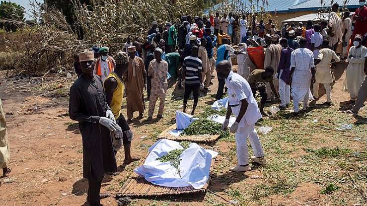 Víctimas de los ataques yihadistas en Nigeria