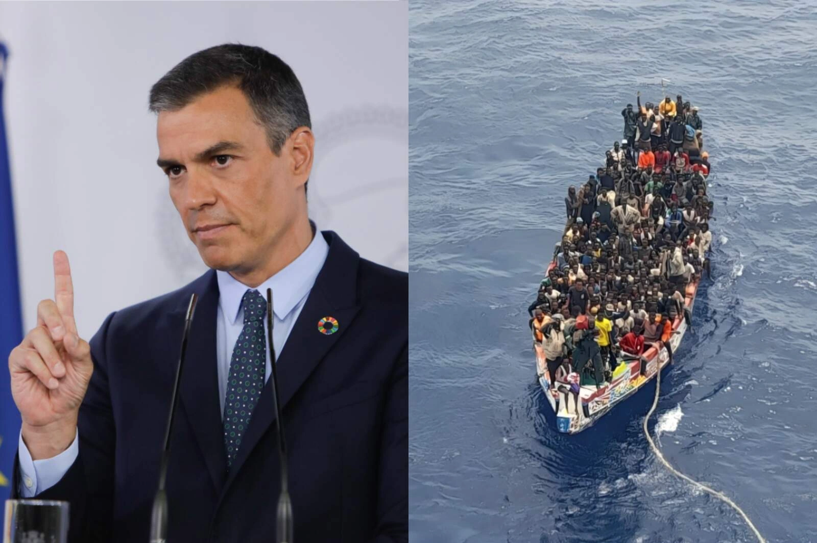 Sánchez destina 286,7 millones del Fondo de Contingencia a vuelos, comida halal y asistencia para inmigrantes ilegales