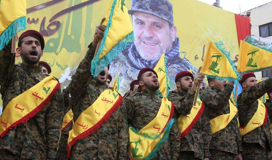 The terrorist group Hezbollah.