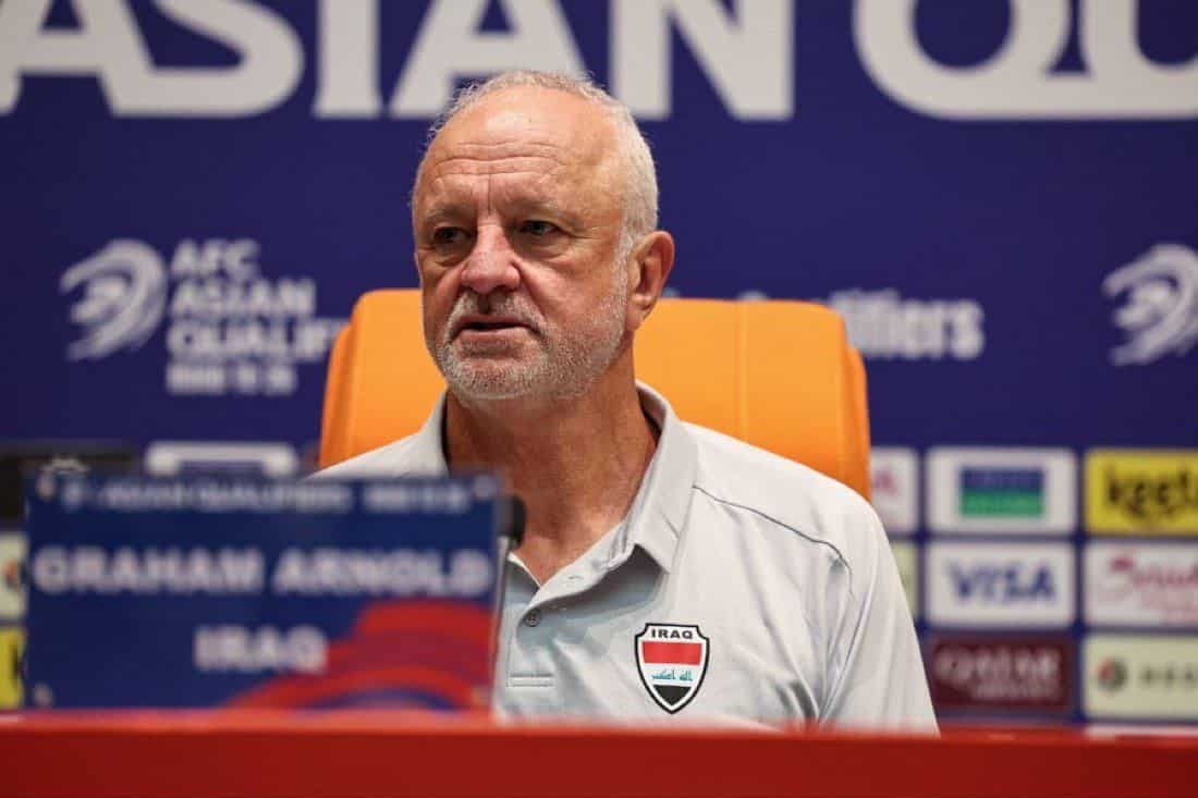 Graham Arnold called for the delay of the repechage for Iraq