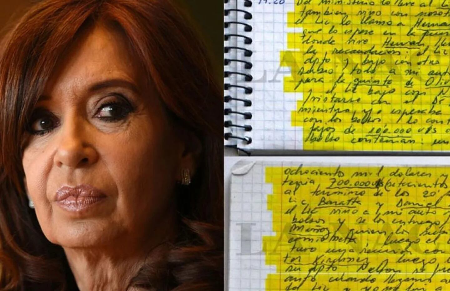 La corrupta Cristina Kirchner.
