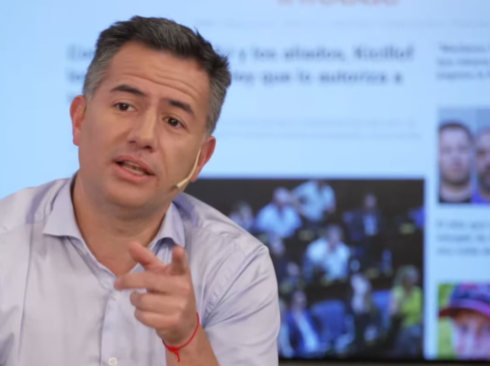 Gabriel Bornoroni estuvo presente en los estudios de Infobae respaldando las reformas de Javier Milei.