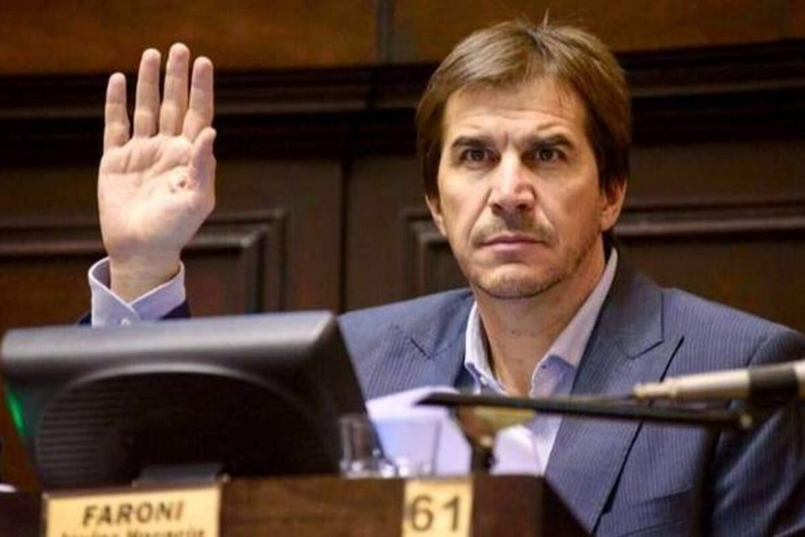 Javier Faroni, ex Diputado cercano a Massa.