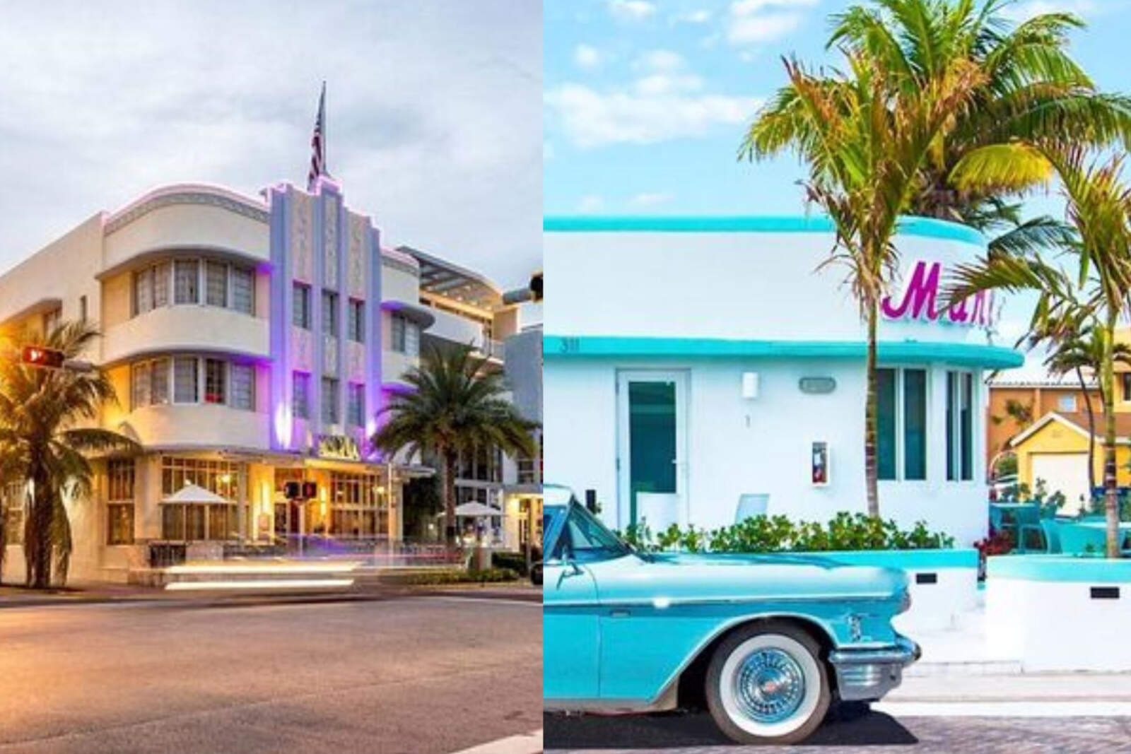 Hotel Marlin en Miami, atribuido a la familia Márquez