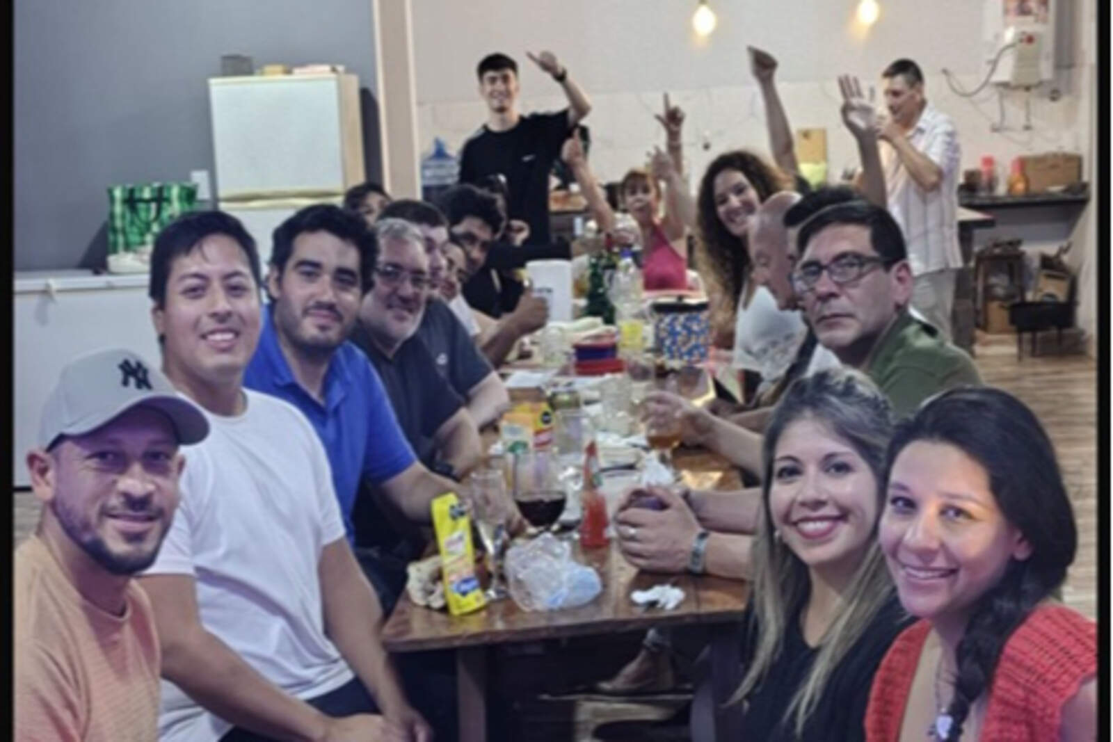 Cena de fin de año de la dirigencia y militancia de LLA en Cosquín