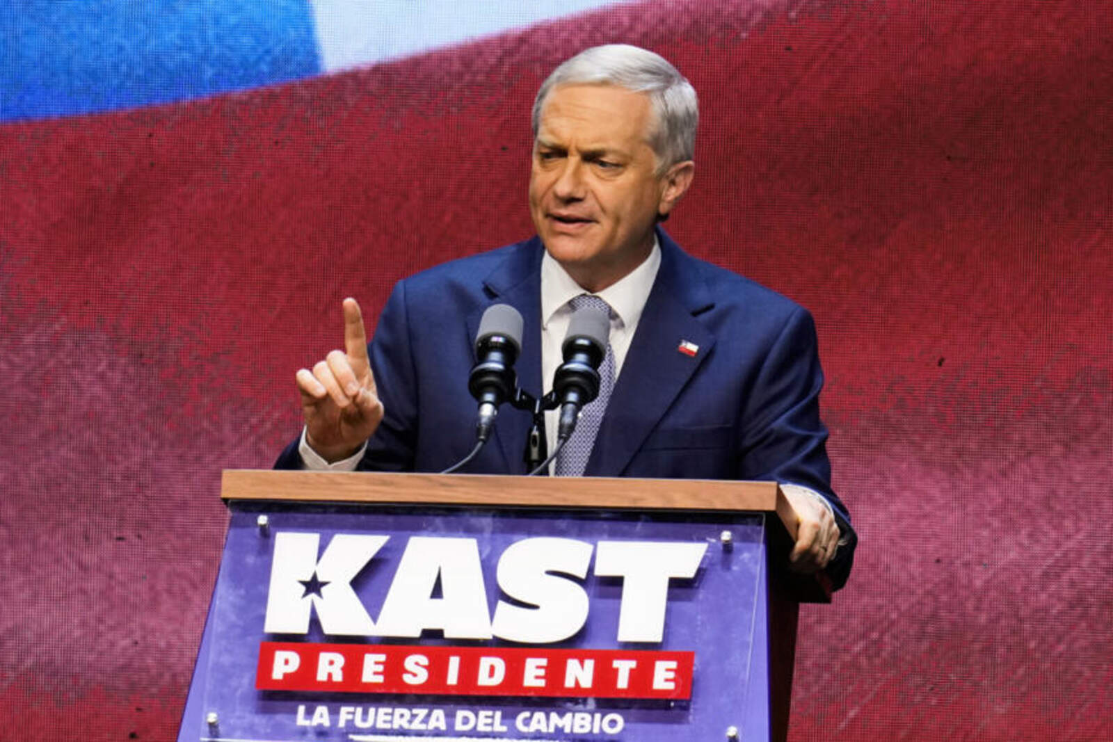 José Antonio Kast, presidente electo de Chile.