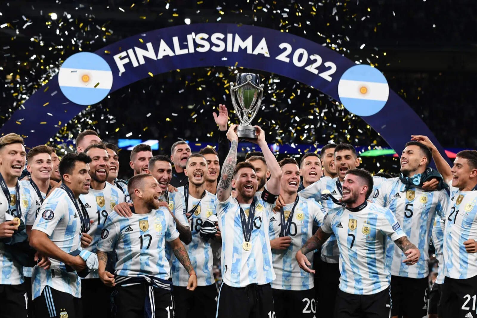 Argentina es vigente campeona de la Finalissima