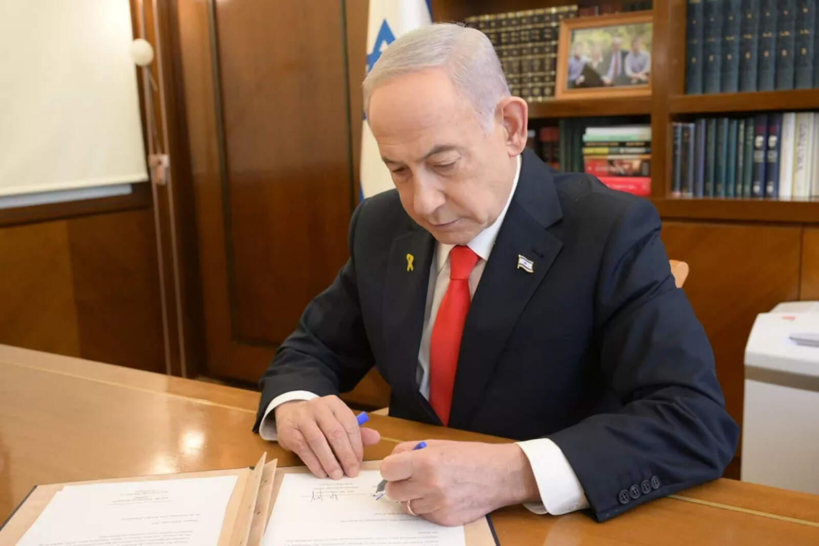 Benjamin Netanyahu firmó el reconocimiento.
