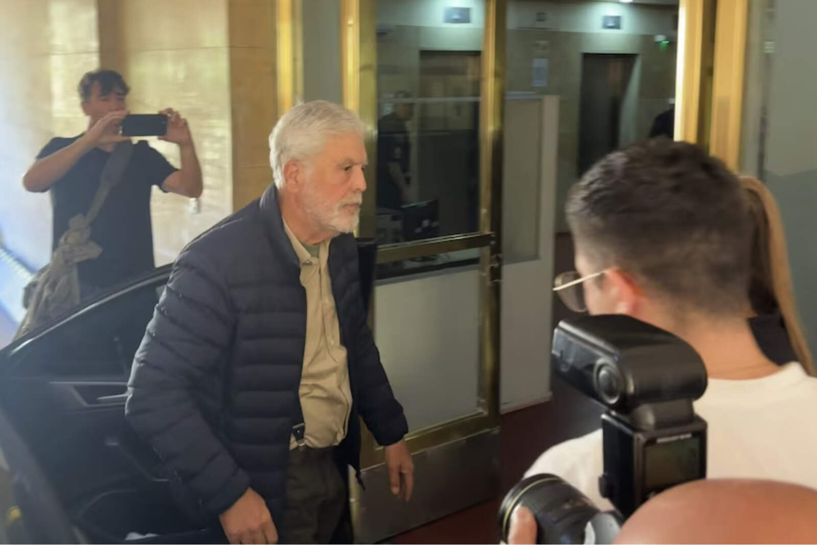 Julio De Vido regresando en 2024 a Comodoro Py para volver a la cárcel