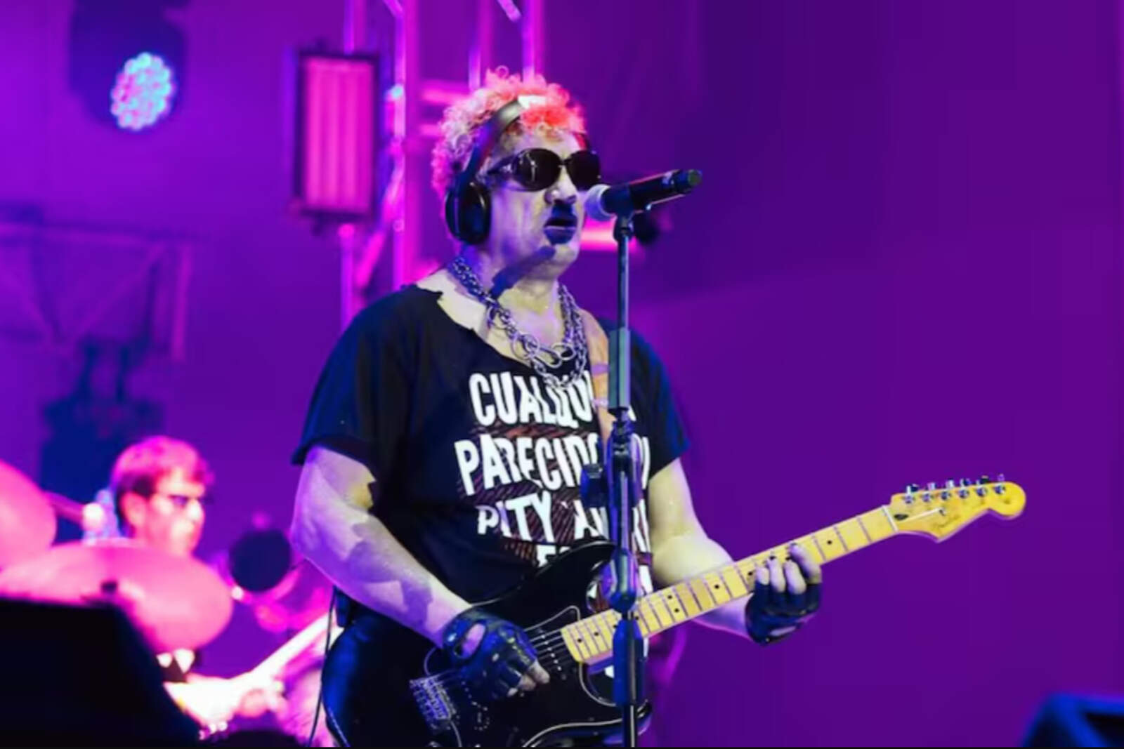 El sábado pasado se produjo, en el Kempes, el regreso del Pity Álvarez a los escenarios