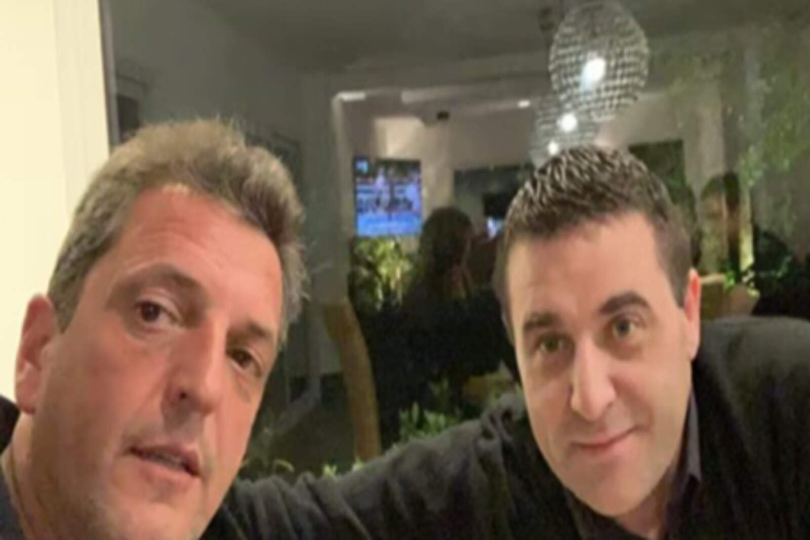 Pablo Toviggino y Sergio Massa, a quien apoyó durante su candidatura en 2023