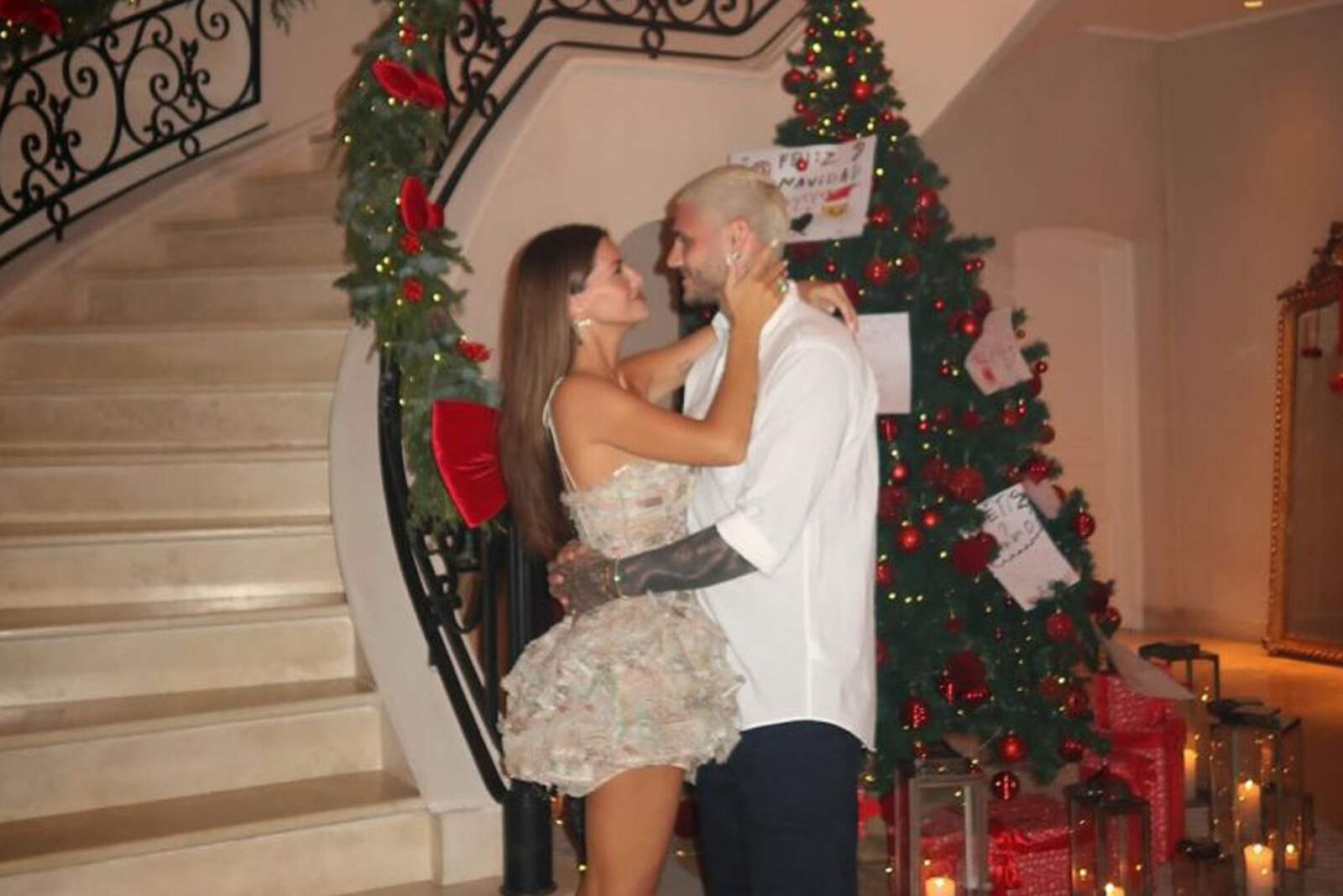 En la previa de la Navidad, la China Suárez volvió a quedar en el centro de la escena