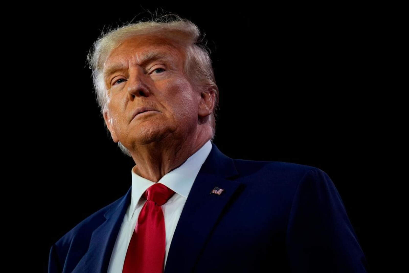 Donald Trump se mostró cauto frente a la declaración de Israel 