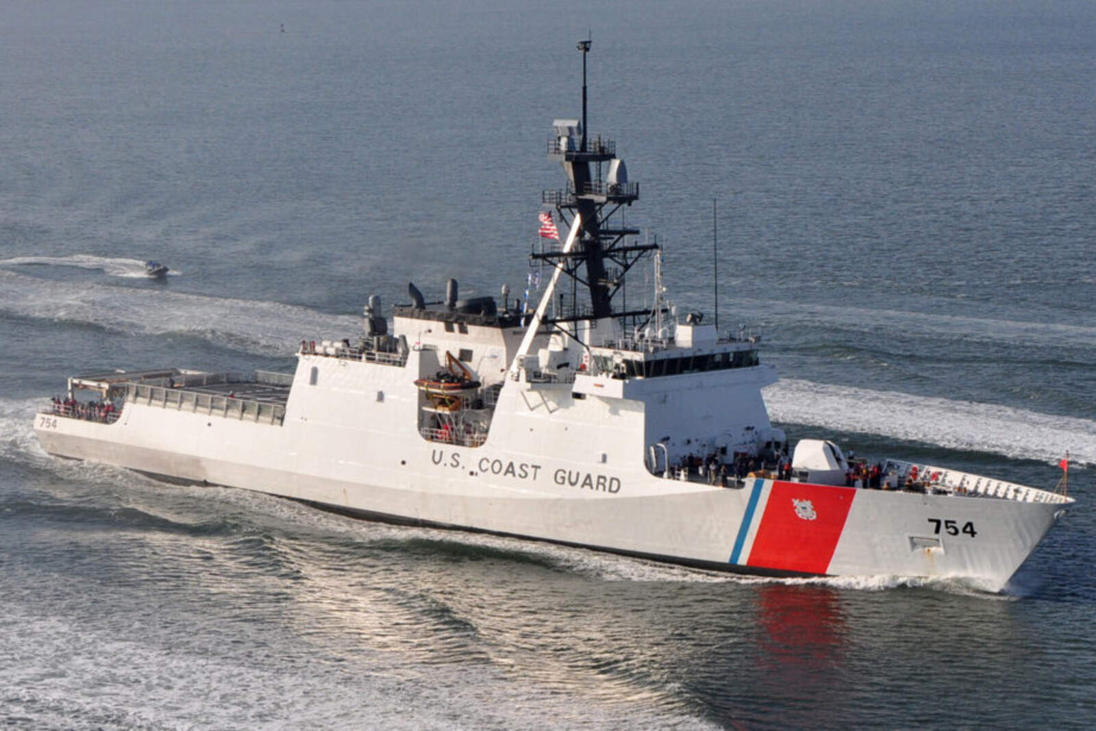 La operación fue llevada a cabo por la Guardia Costera