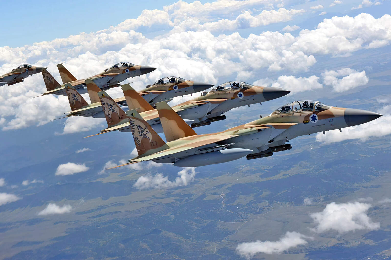 La variante F-15IA forma parte de la variante más moderna del caza utilizado por Israel