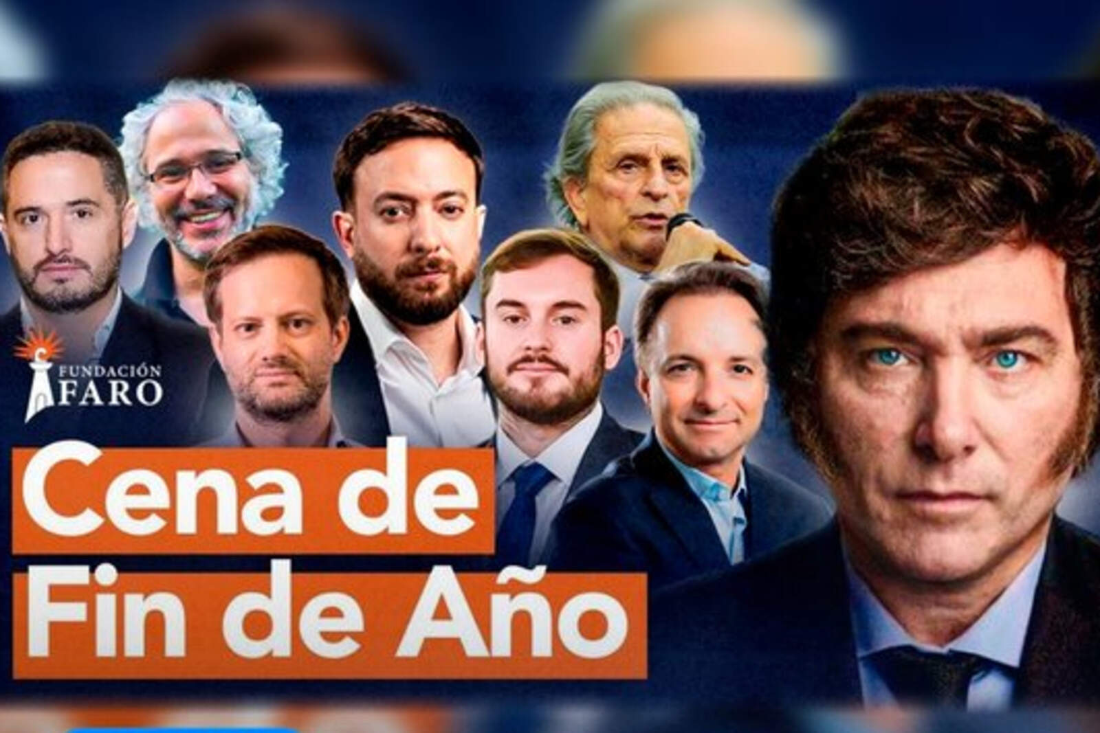 Cena de fin de año en la Fundación Faro.