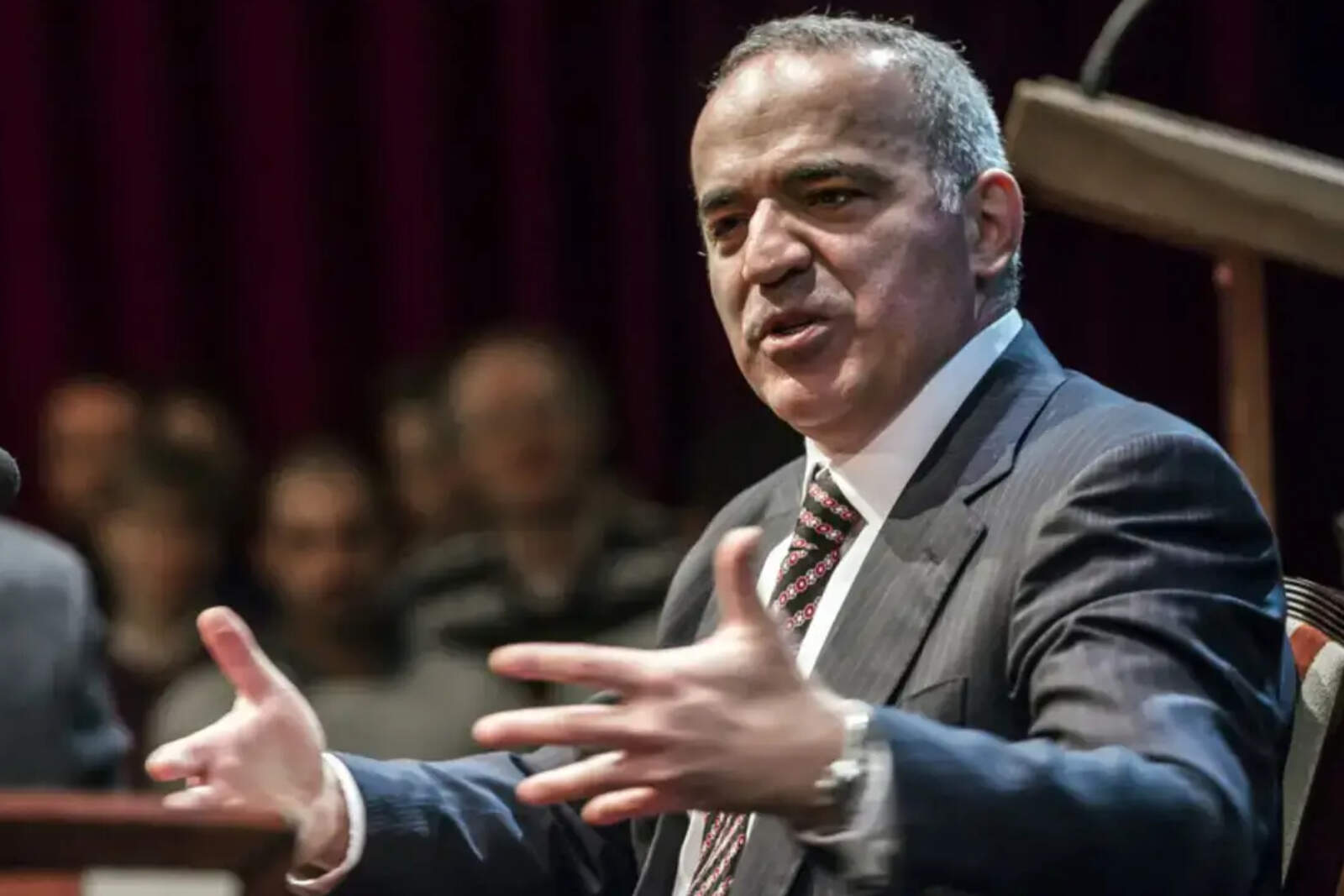 Kasparov es una de las principales voces opositoras del régimen ruso en el exterior