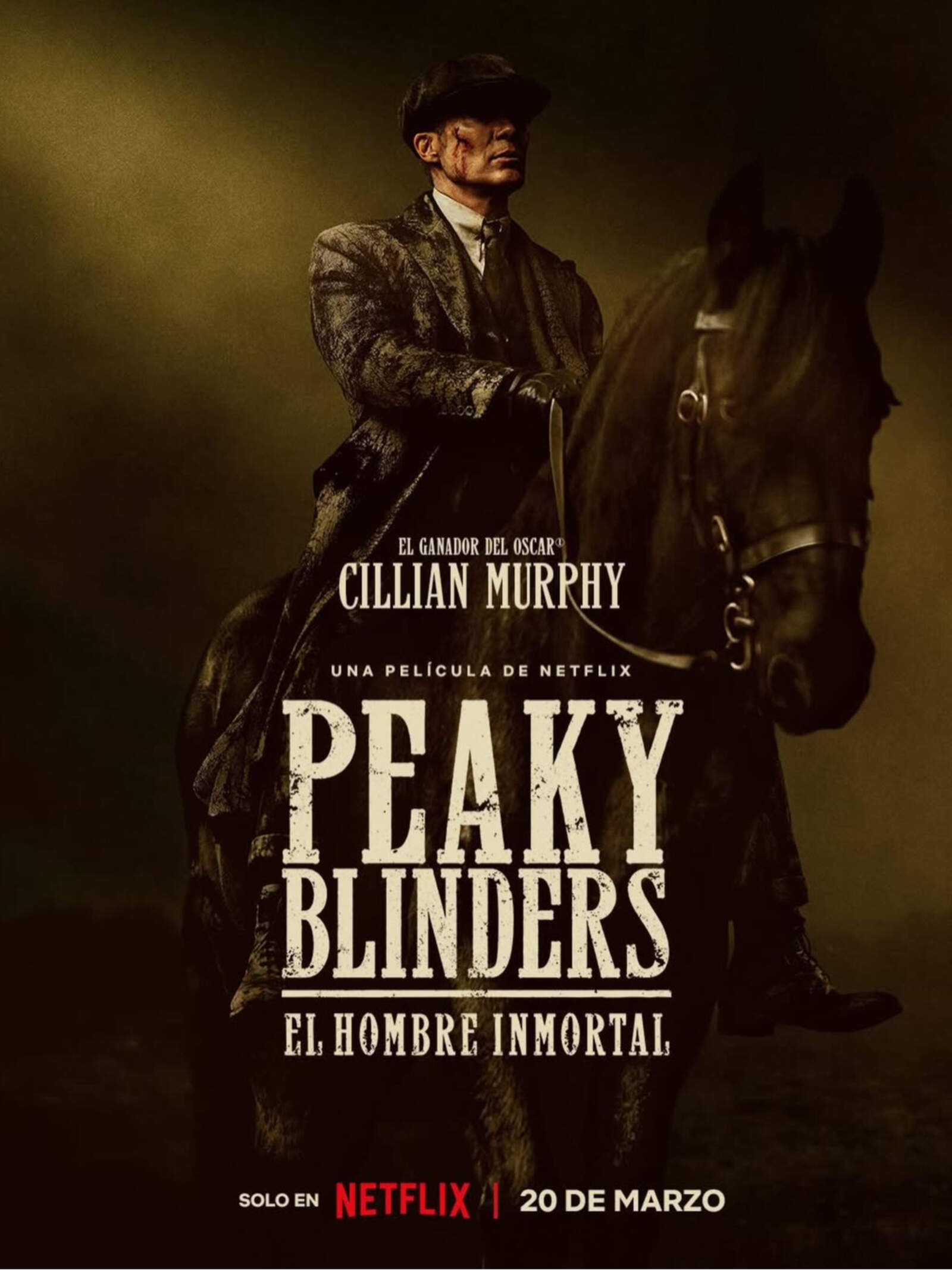 El póster oficial de la nueva película de Peaky Blinders