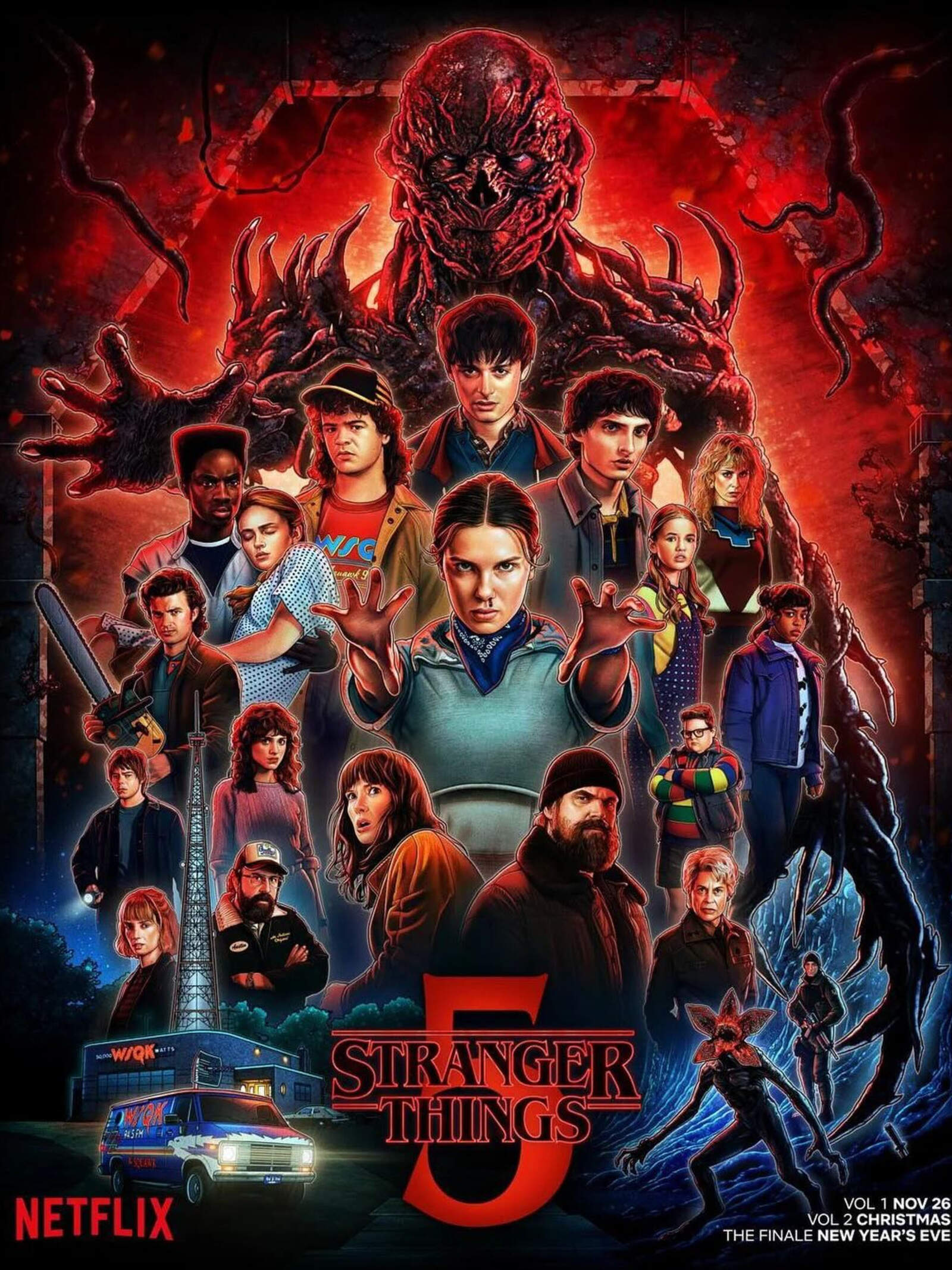Stranger Things llega a su fin después de 9 años