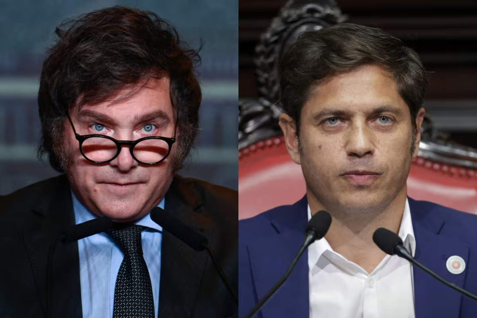 La austeridad del presidente Javier Milei contrasta con el despilfarro de Axel Kicillof.
