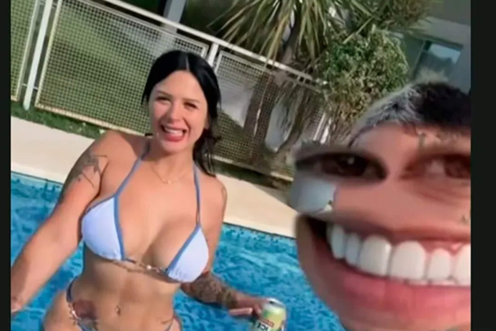 La foto con la que L-Gante confirmó su relación con una modelo