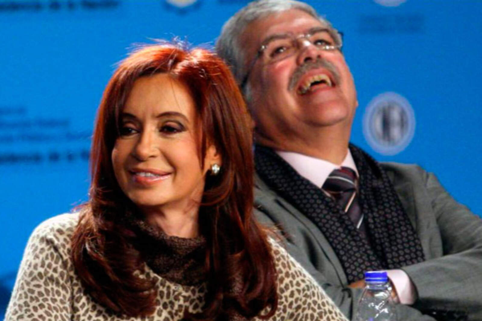 Julio de Vido y Cristina Kirchner.
