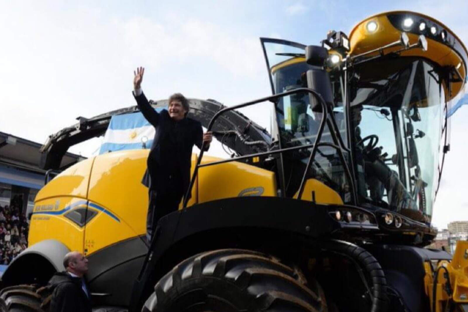 Javier Milei en Expo Rural 2025.