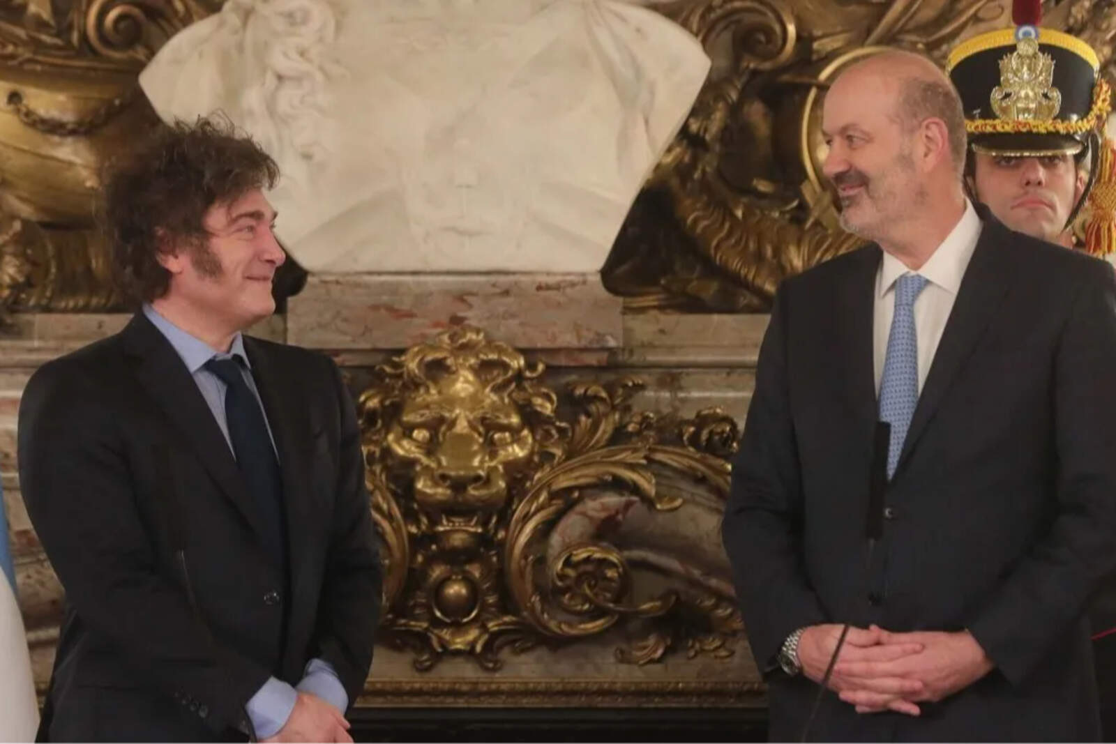 Javier Milei y Federico Sturzenegger.