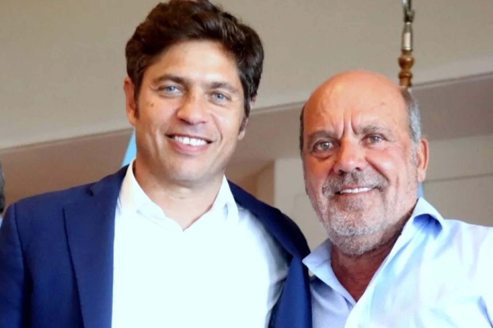 Axel Kicillof y Ricardo Moccero.