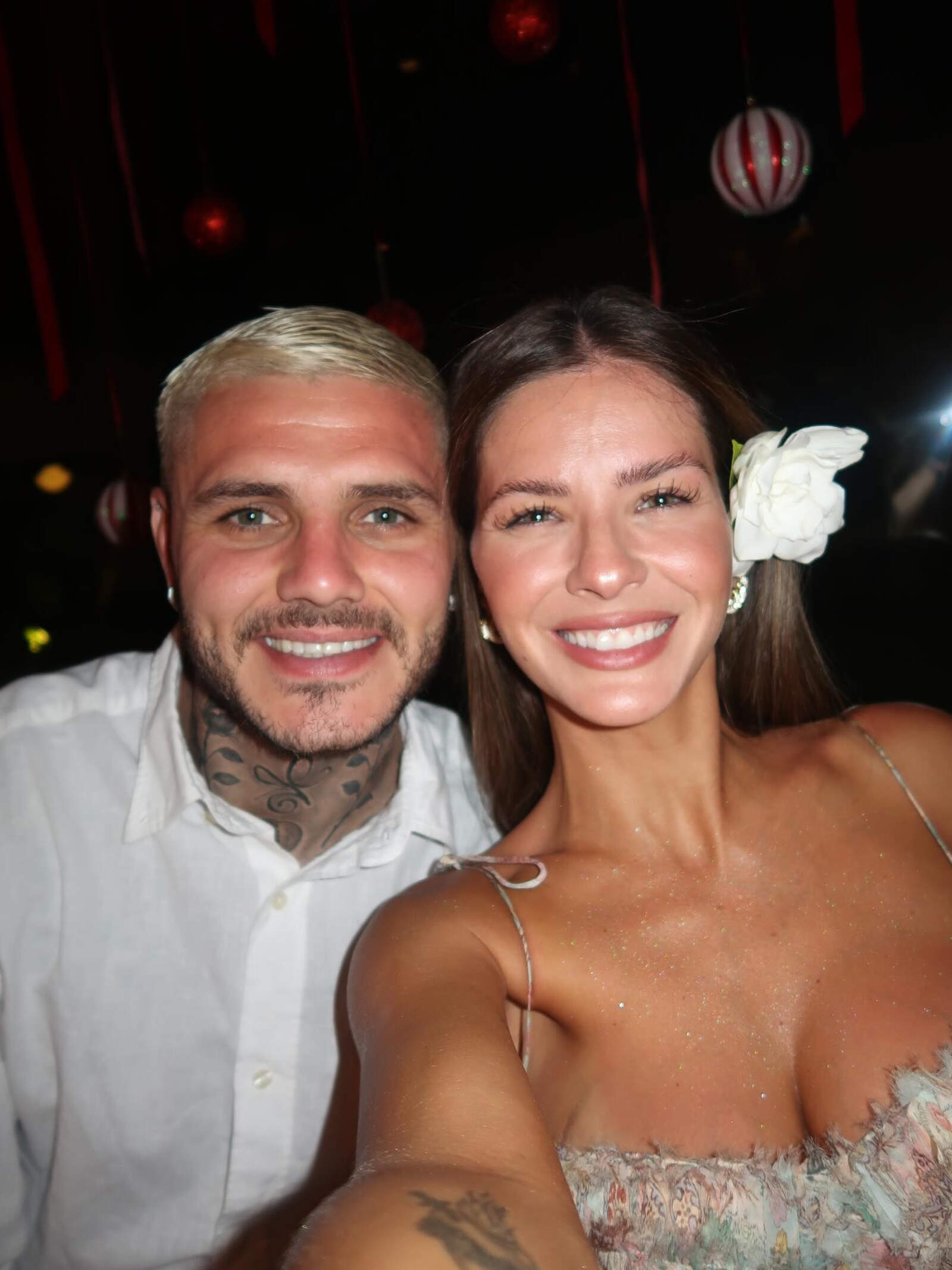 Mauro Icardi y la China Suárez se mostraron felices 
