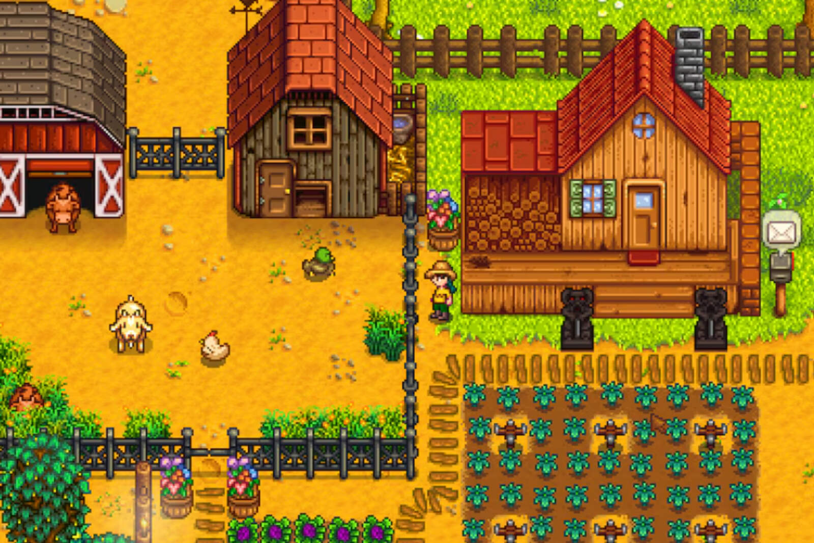 Stardew Valley sumará un nuevo tipo de granja en la actualización 1.7 y amplía su propuesta social