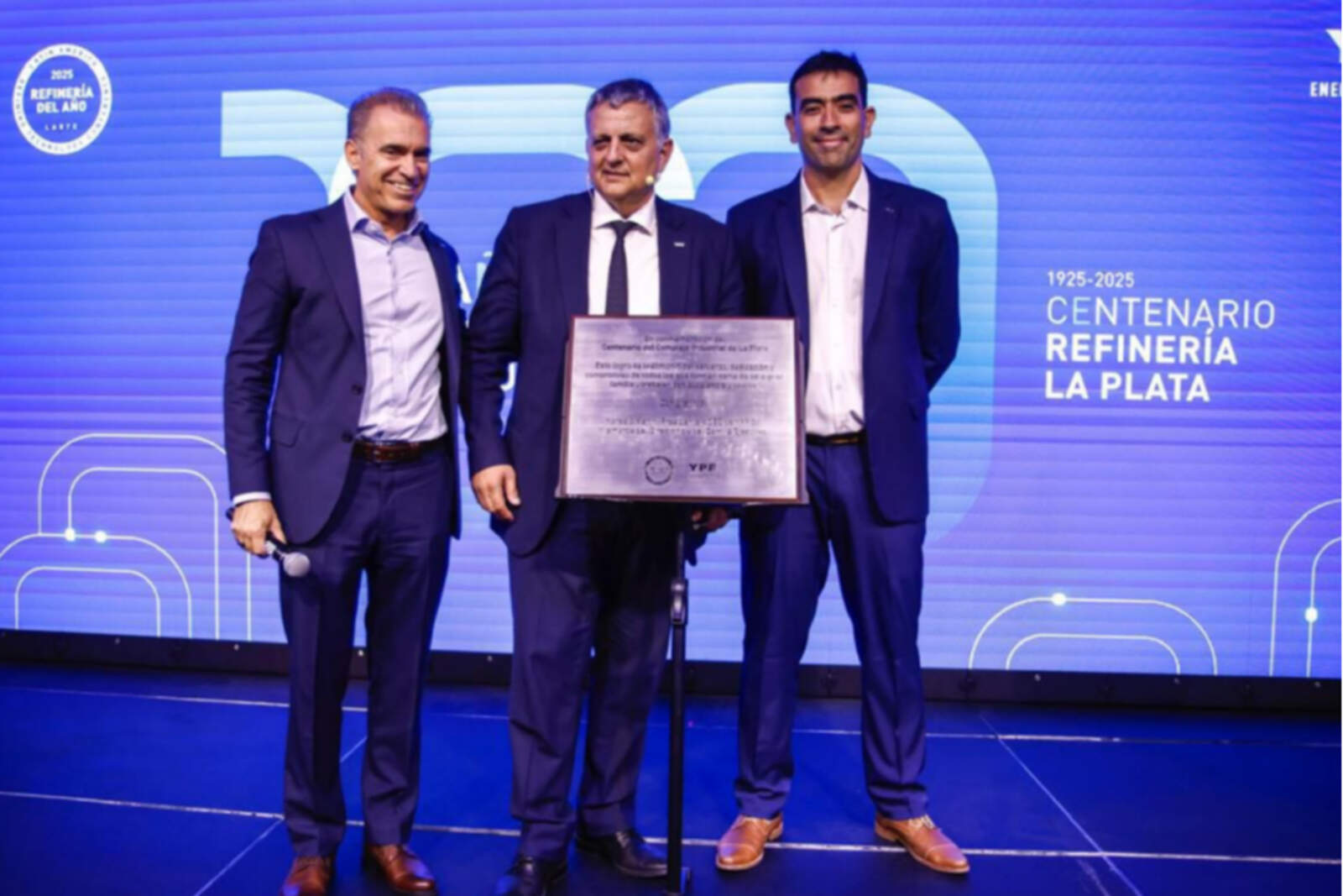 YPF celebró los 100 años de la Refinería La Plata, un símbolo del desarrollo energético argentino