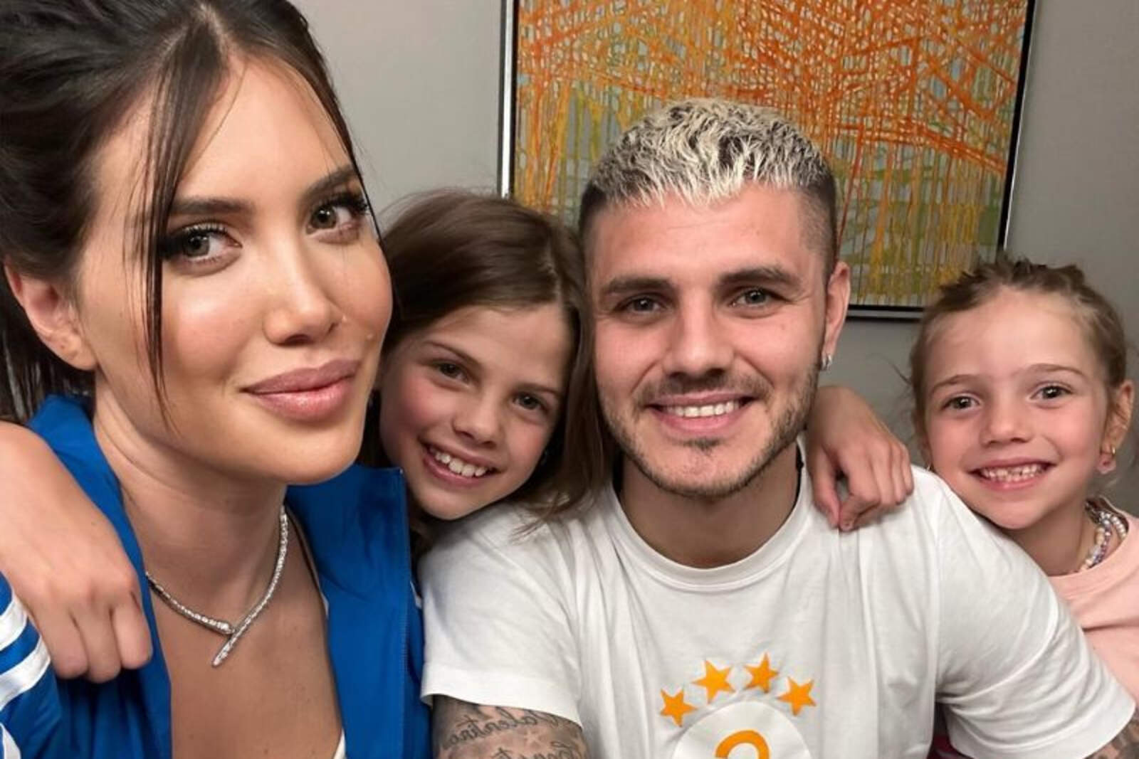 Wanda Nara no pasará Navidad junto a Francesca e Isabella