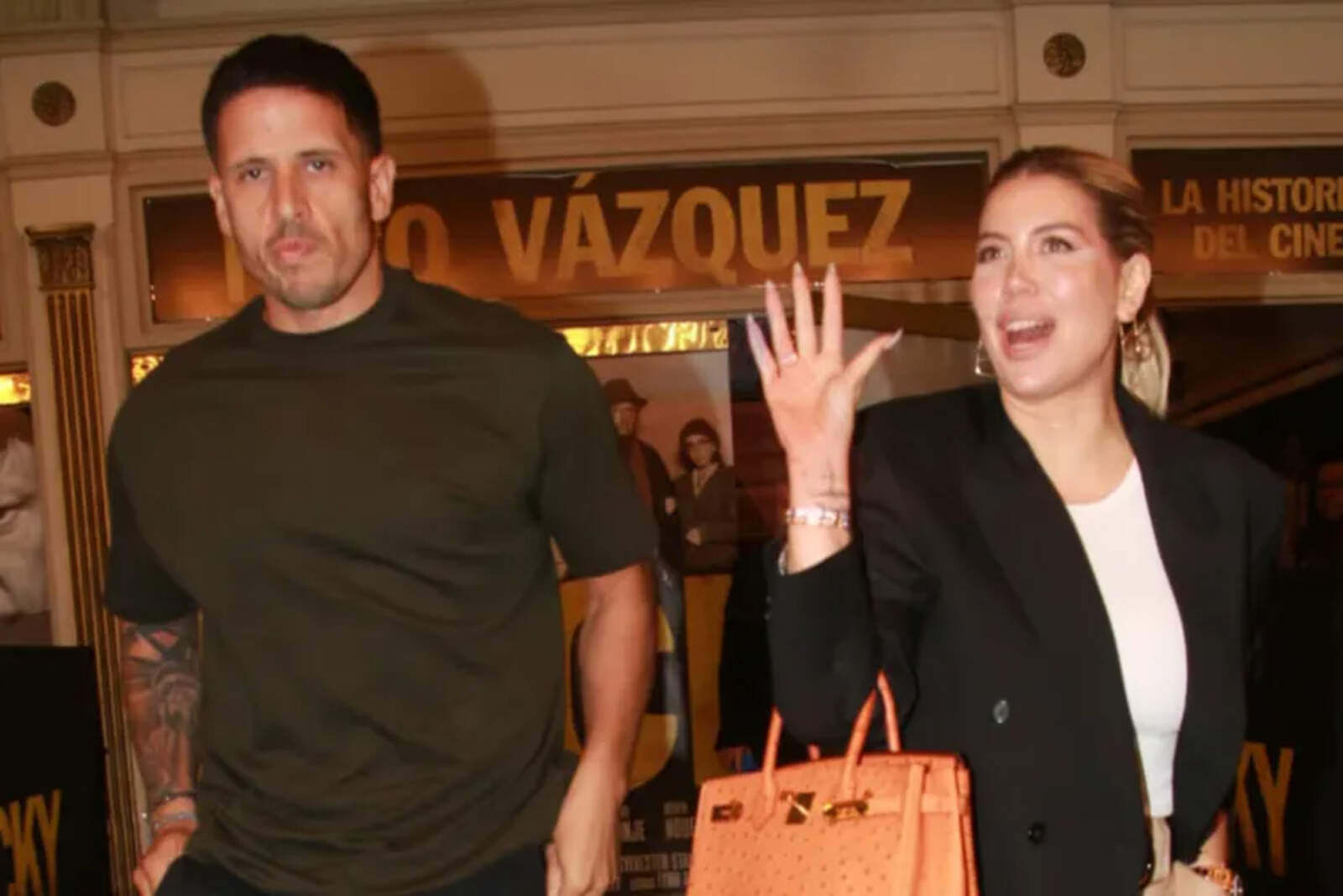 Wanda Nara se habría enterado del engaño por televisión