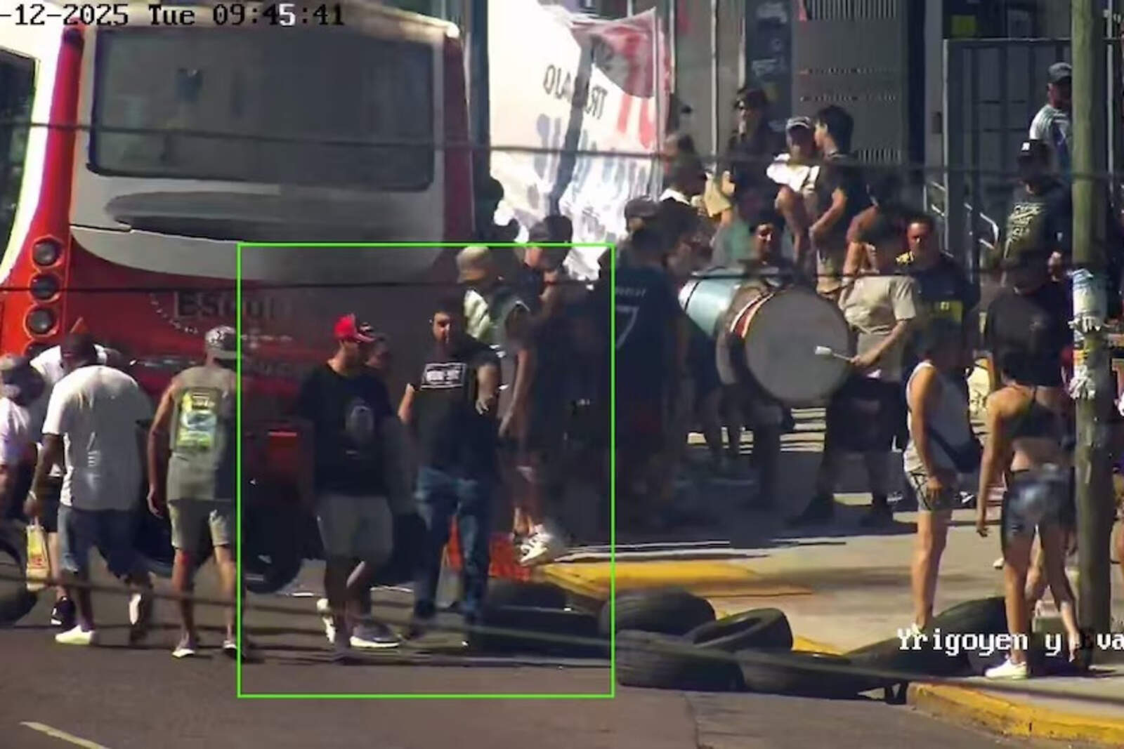 Manifestantes kirchneristas.