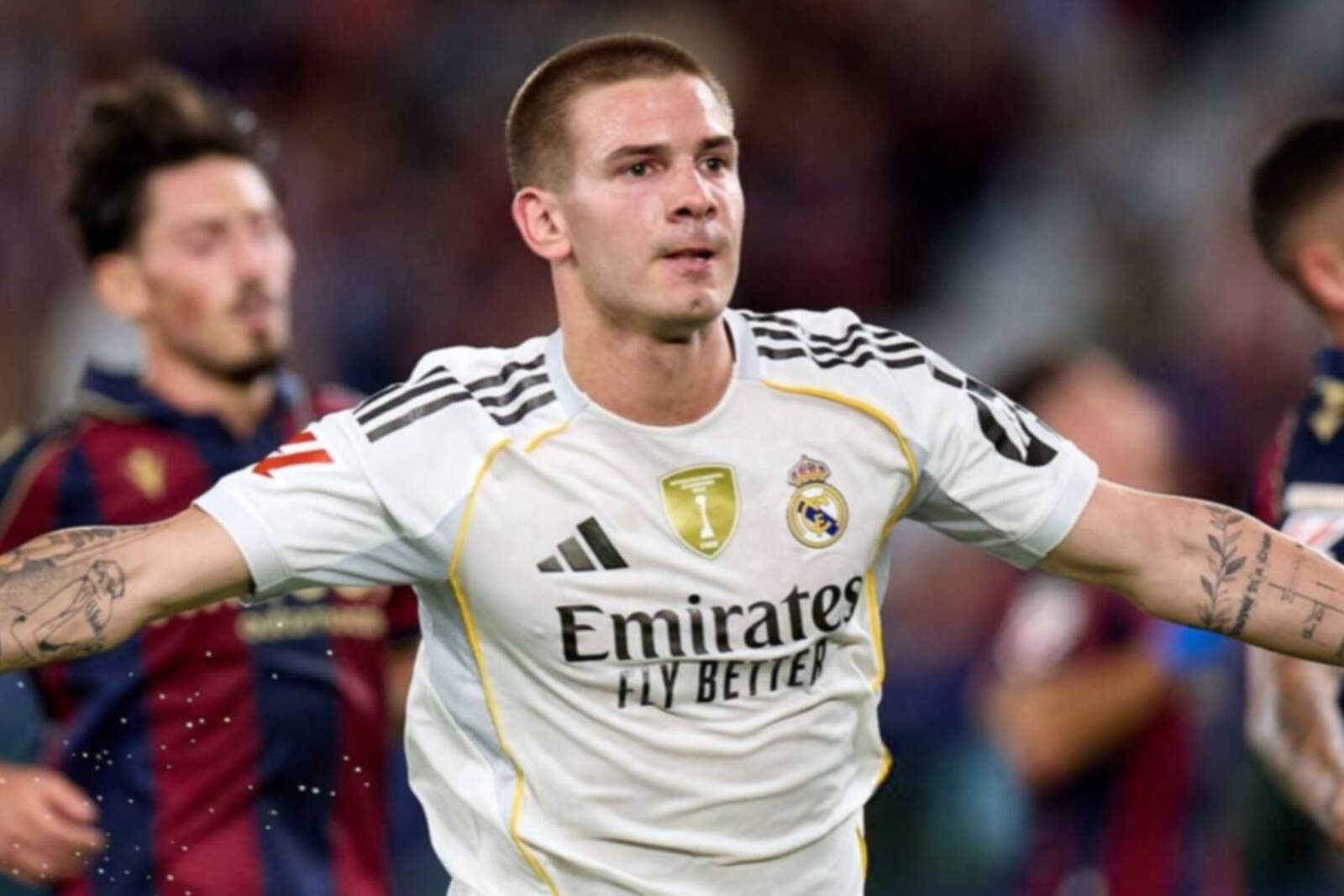 Mastantuono tenía el sueño de jugar en el Real Madrid