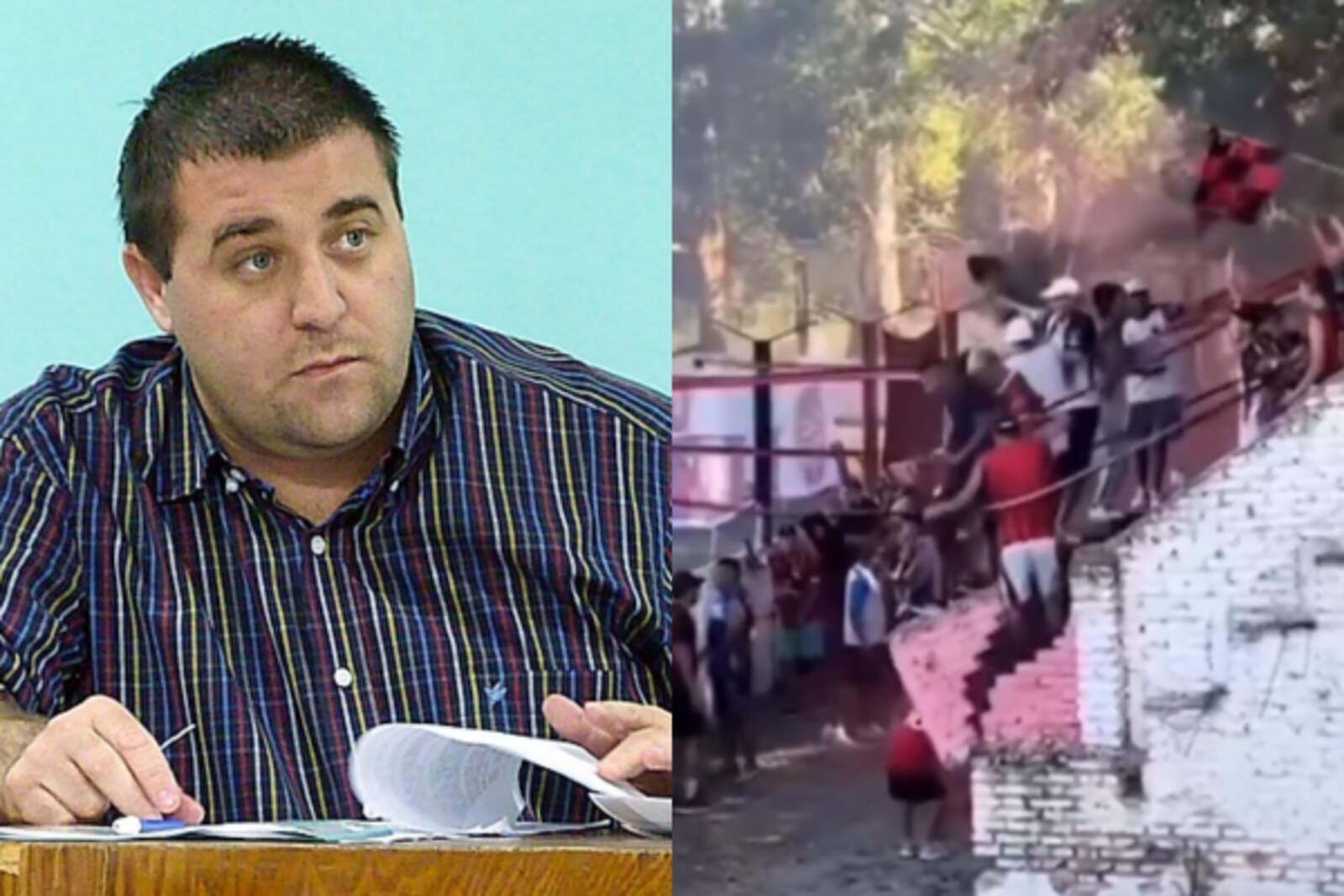 Polémica en Santiago del Estero: se derrumbó una tribuna del club que presidió Pablo Toviggino