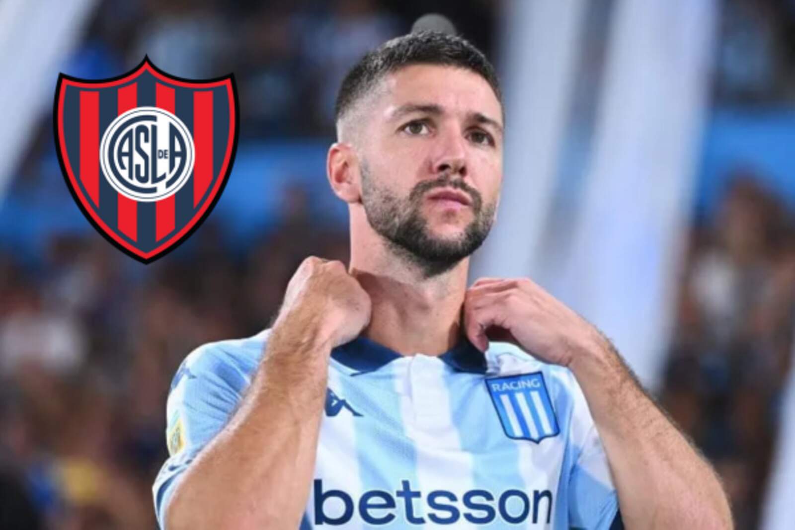 From one giant to another: Luciano Vietto is about to become a reinforcement for San Lorenzo after his departure from Racing