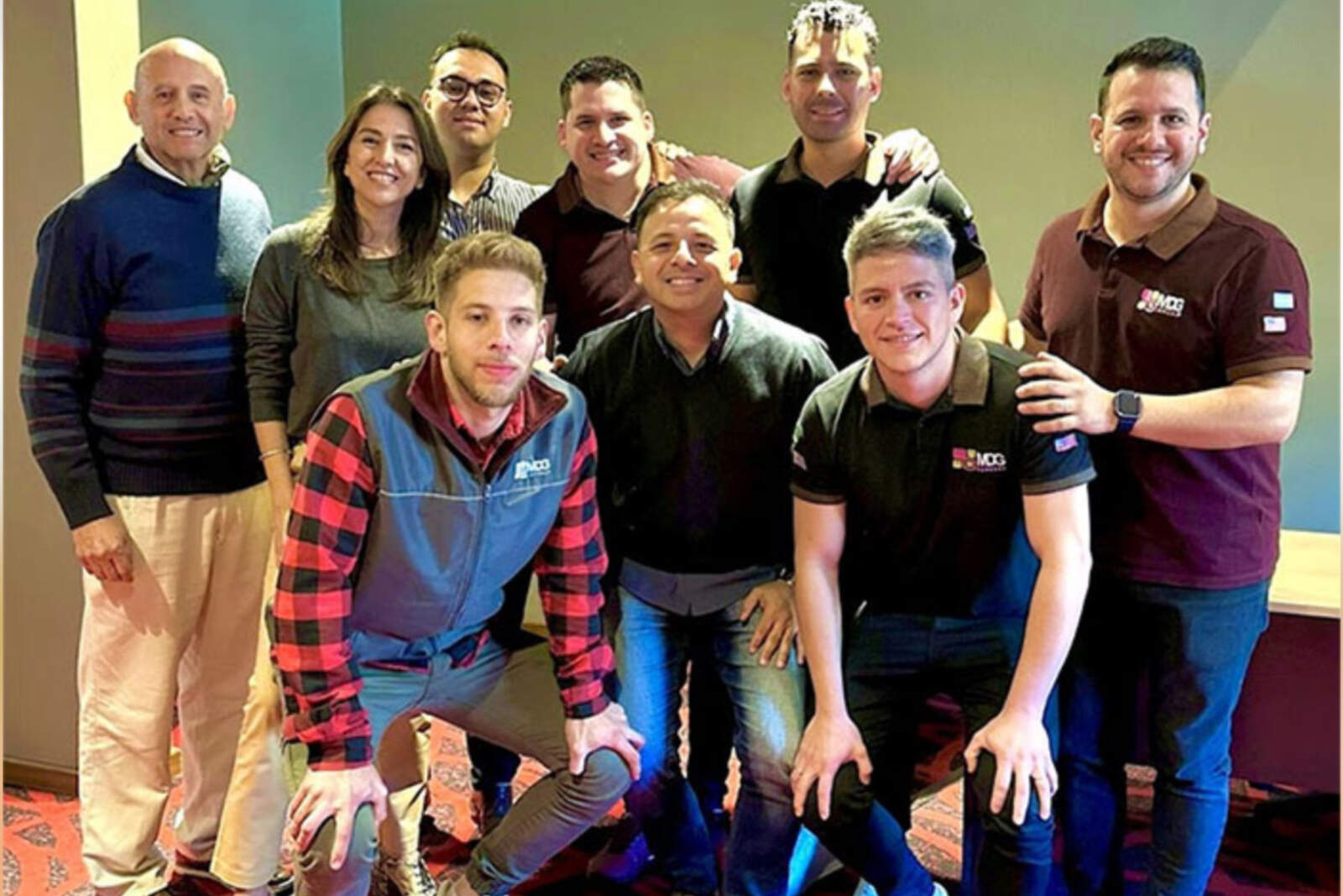 Parte del equipo de MDG Conosur