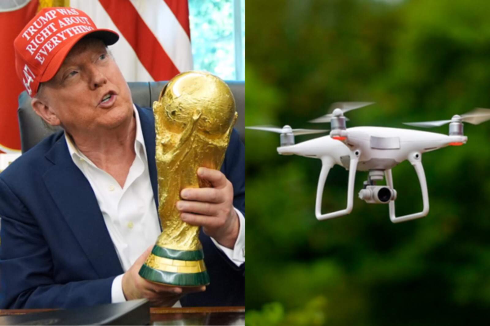 Estados Unidos invertirá 115 millones de dólares en tecnología antidrones para el Mundial 2026
