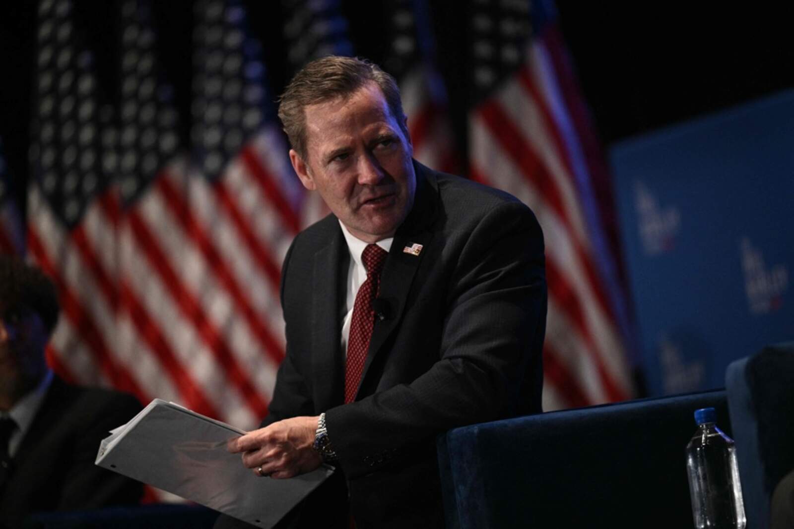 El embajador de EEUU ante la ONU, Mike Waltz