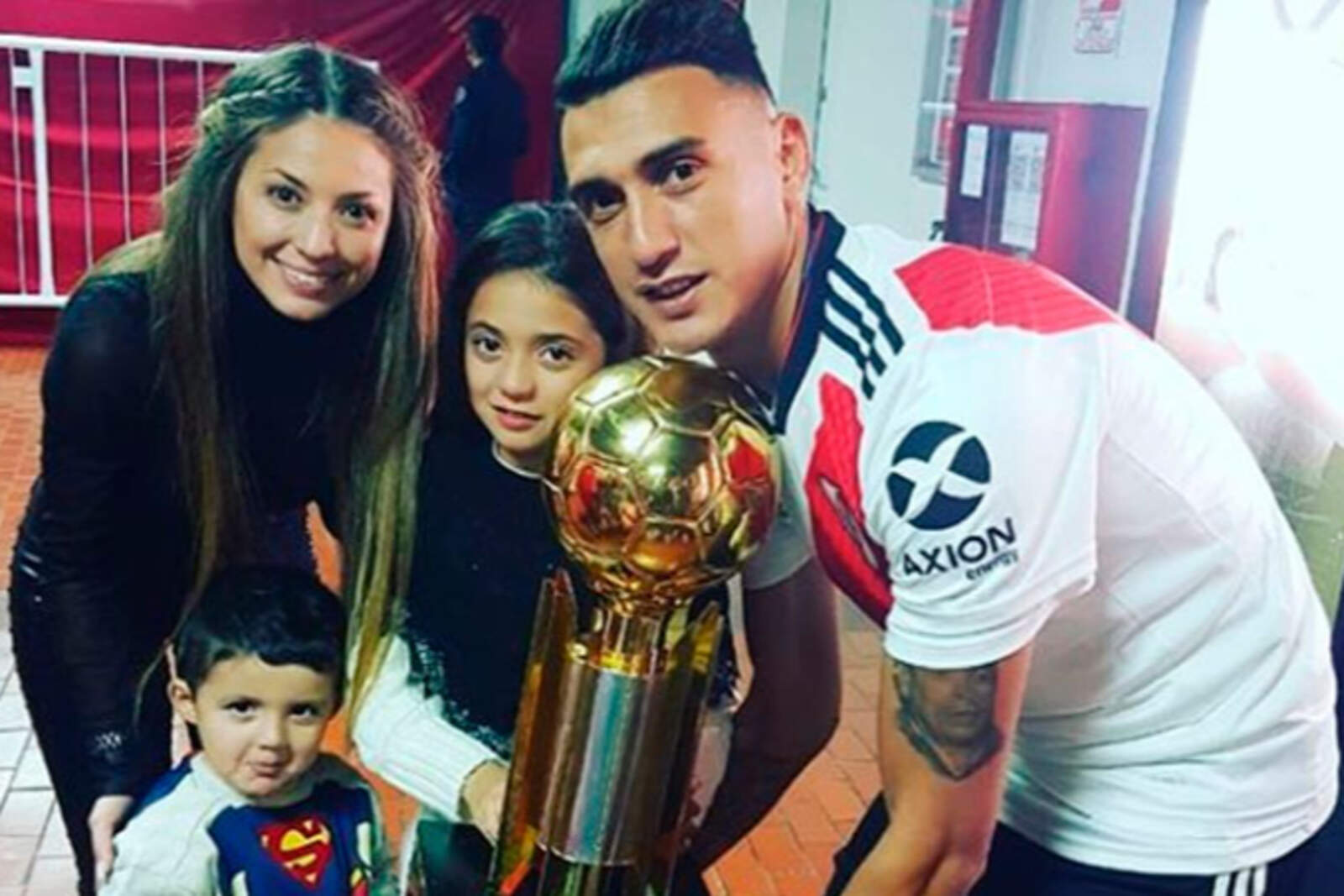 Matías Suárez ganó varios títulos en River